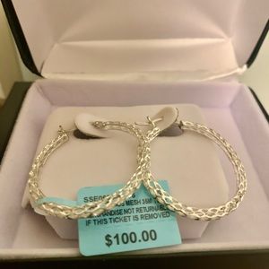 Sterling Silver Hoop Earrings